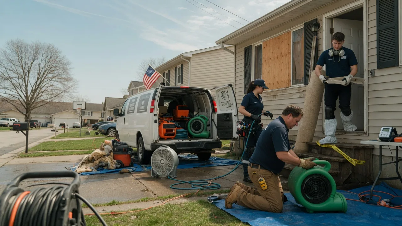 Water Damage Restoration in Marysville, IN near me